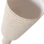 Woood Loft vloerlamp metaal/boucle naturel met strepen 130xo30cm