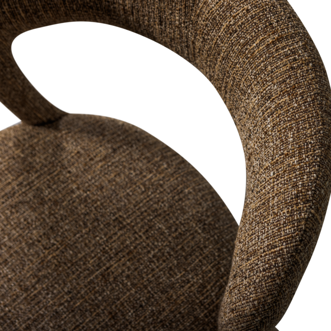 Woood Noble eetkamerstoel bruin melange