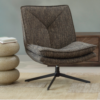 Woood Laurel bijzettafel met spikkels beige