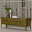 Woood Merge tv meubel hout honinggeel
