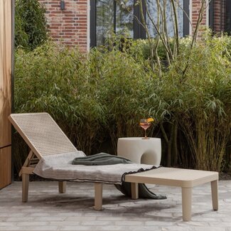 Woood Jinte ligbed tuin kunststof zand