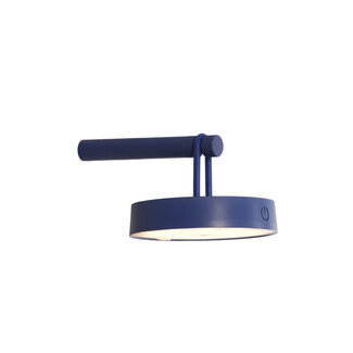 Light en Living Wandlamp LED 19x13x8,5 cm TOLIARA kobalt blauw