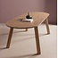 Woood Tablo eettafel ovaal vingerlas 220x90cm pebble grey [fsc]
