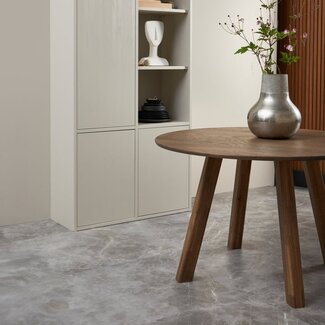 Woood Tablo eettafel rond dl o120cm cashmere brown [fsc]
