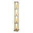 WoonStijl Vloerlamp 4L Quadra Beige
