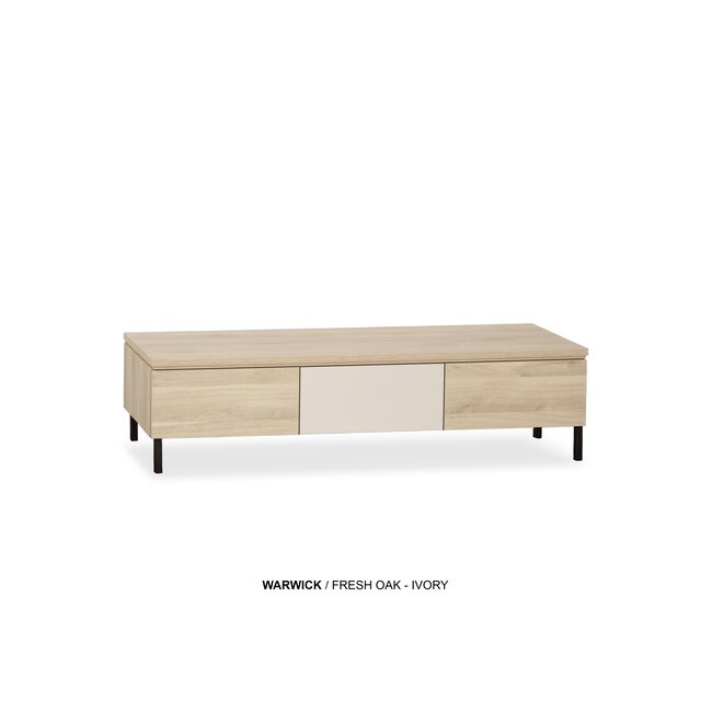 WoonMax TV meubel Warwick - 100, 150, 200 en 250 cm - hoog model - hangend of staand