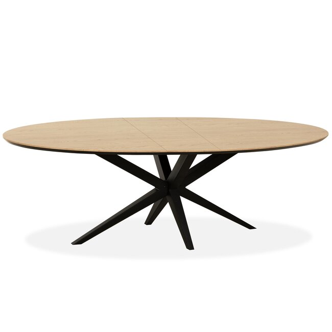 WoonMax Eettafel Wellington Ovaal uitschuifbaar Lamulux  - Diverse kleuren en afmetingen