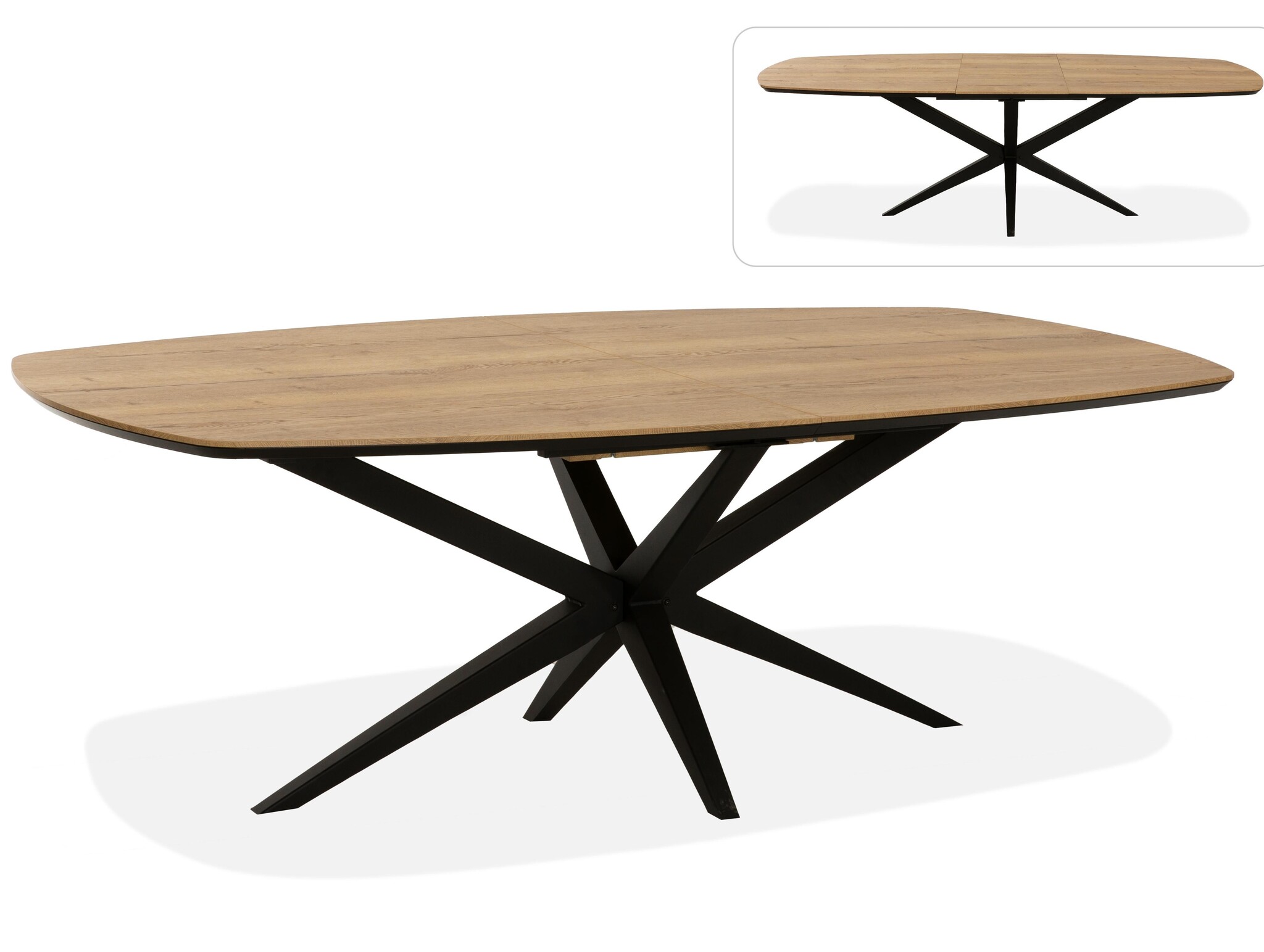Eettafel Wellington Deens Ovaal uitschuifbaar - Gratis thuisbezorgd ...