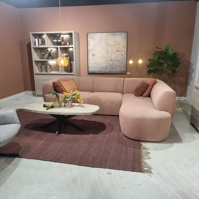 WoonMax Salontafel Deens ovaal Costa - 135 cm - Diverse kleuren