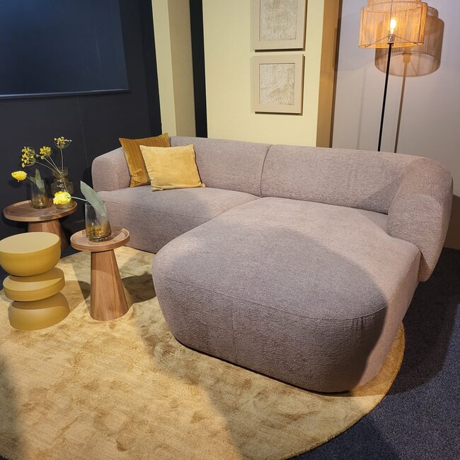 WoonMax Bank Edinburgh - 2 zits met arm links - chaise longue breed