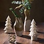 Light en Living Ornament CHRISTMAS TREE Ø13x25 cm Beige – Light & Living