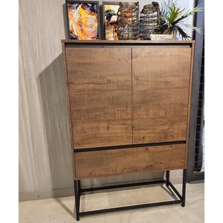 WoonMax Showroommodel - Milltown Wandkast met 2 deuren en 1 lade - 116 cm