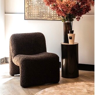 PTMD Fauteuil  Oslo teddy coffee PTMD Fauteuil  Oslo teddy coffee