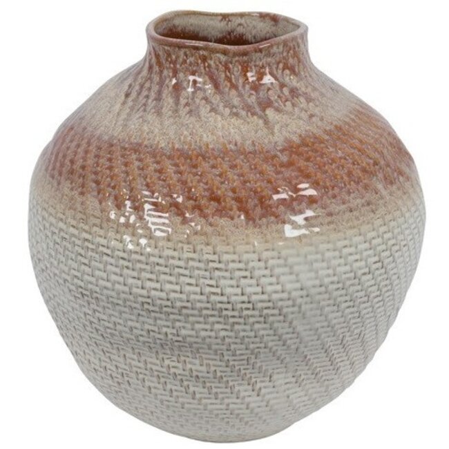 Countryfield Vaas Alban bruin L - 36,5 x 36 x 38,2 cm