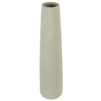 Countryfield Vaas Nohr XXL crème - 14,5 x 14,5 x 58,5 cm