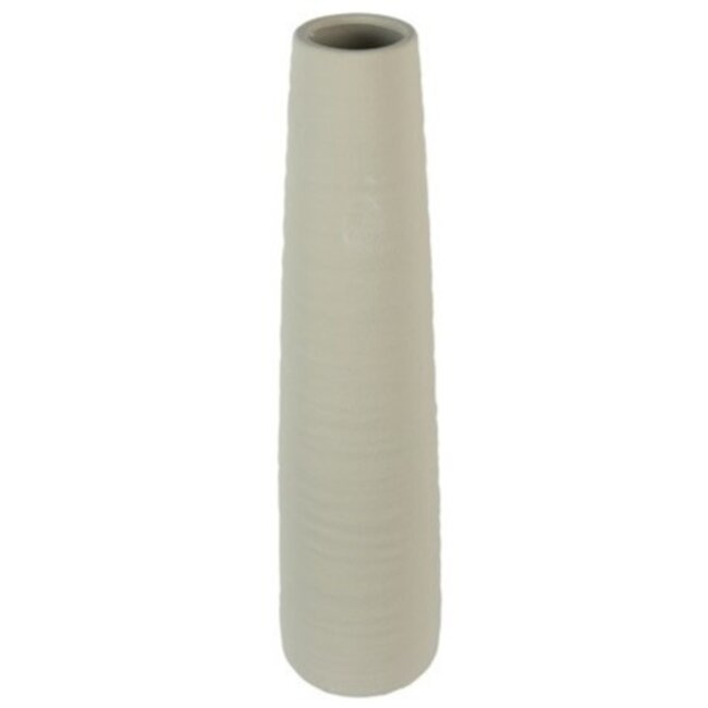 Countryfield Vaas Nohr XXL crème - 14,5 x 14,5 x 58,5 cm