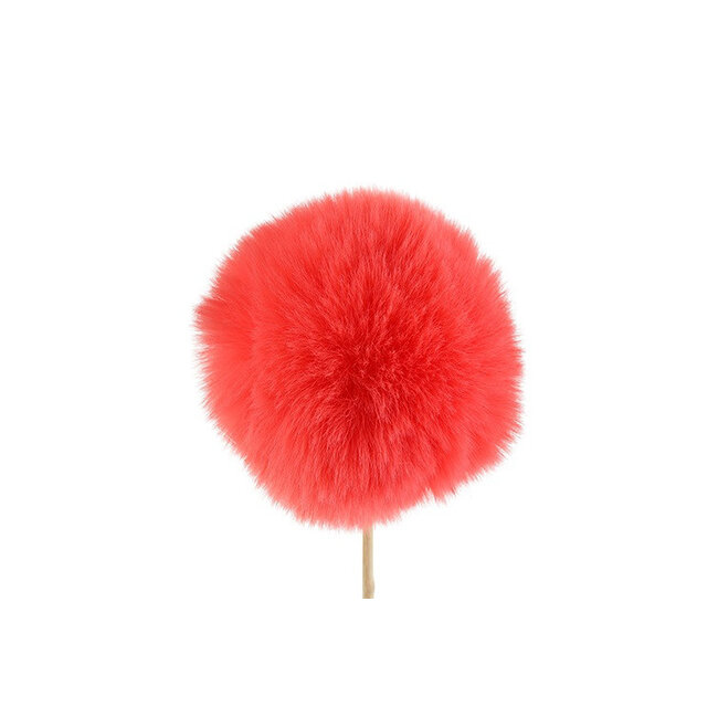 Countryfield Kunstdeco Pom Pom Set van 3 takken oranje - 16 x 16 x 75 cm