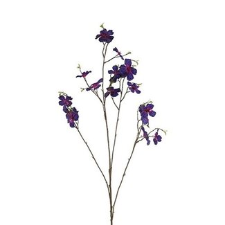 Countryfield Kunstbloem Cornus paars - 44 x 10 x 128 cm