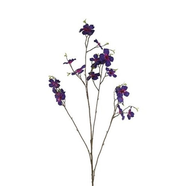 Countryfield Kunstbloem Cornus paars - 44 x 10 x 128 cm