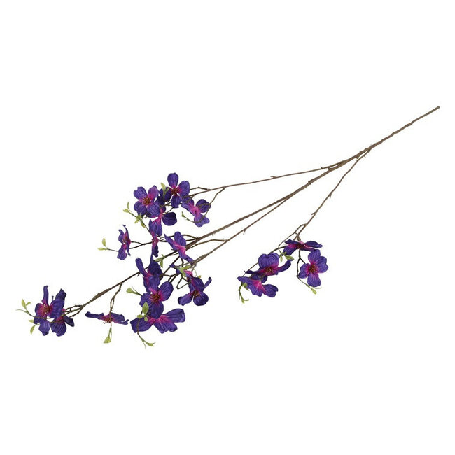 Countryfield Kunstbloem Cornus paars - 44 x 10 x 128 cm