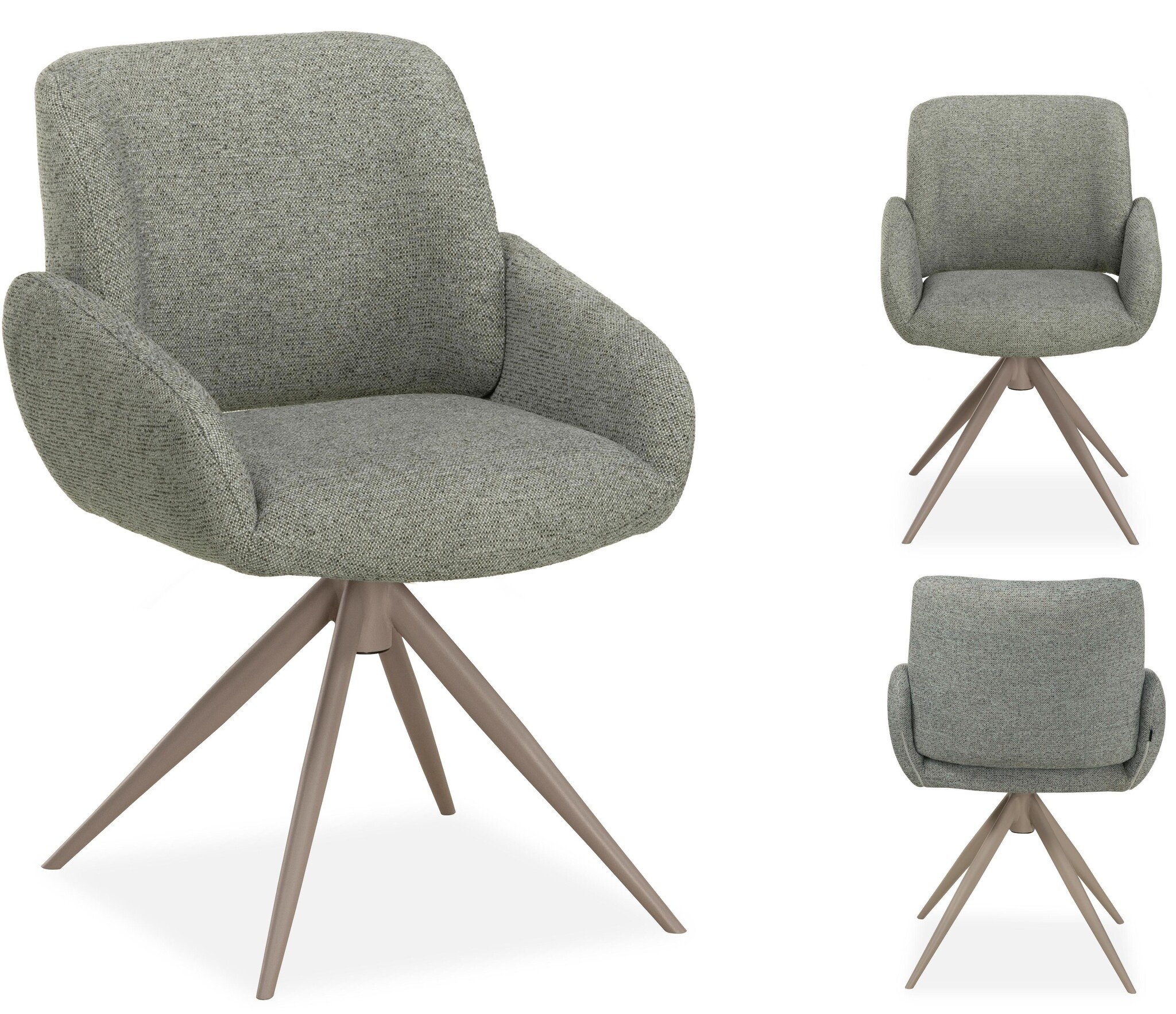 Eetkamerstoelen met crème of beige onderstel – elegantie met een zachte twist