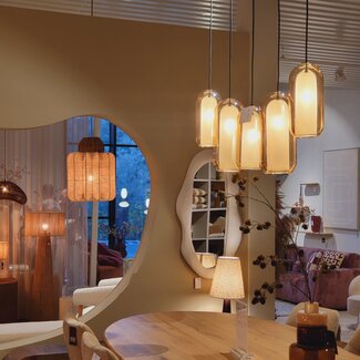 By Boo Hanglamp Shona 5L rechthoekig By Boo Hanglamp Shona 5L rechthoekig