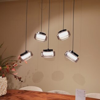 By Boo Hanglamp Pivot 5L rechthoekig By Boo Hanglamp Pivot 5L rechthoekig