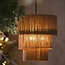 Light en Living Hanglamp 3L Ø45x50 cm MALAIKA bruin