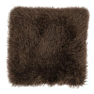 By Boo Kussen Doodly 50x50 cm - dark bruin