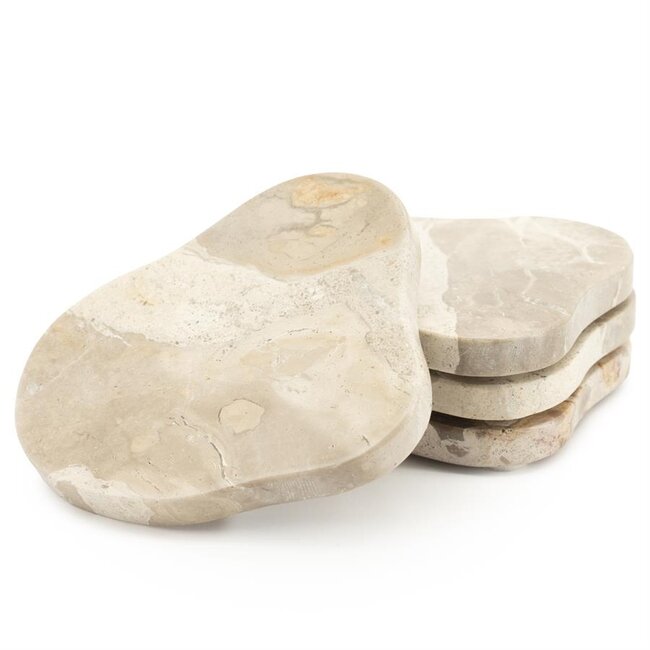 By Boo Onderzetter Marrone (set of 4)