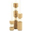 By Boo Kandelaar Belloa - beige - set van 3 kandelaren