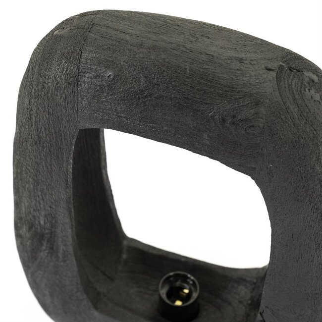 By Boo Tafellamp Gibs groot - zwart