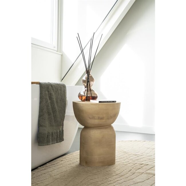 By Boo Bijzettafel Cobble mango organisch – naturel