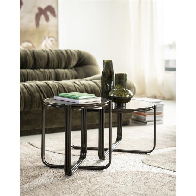 By Boo Bijzettafel Groovy - bruin