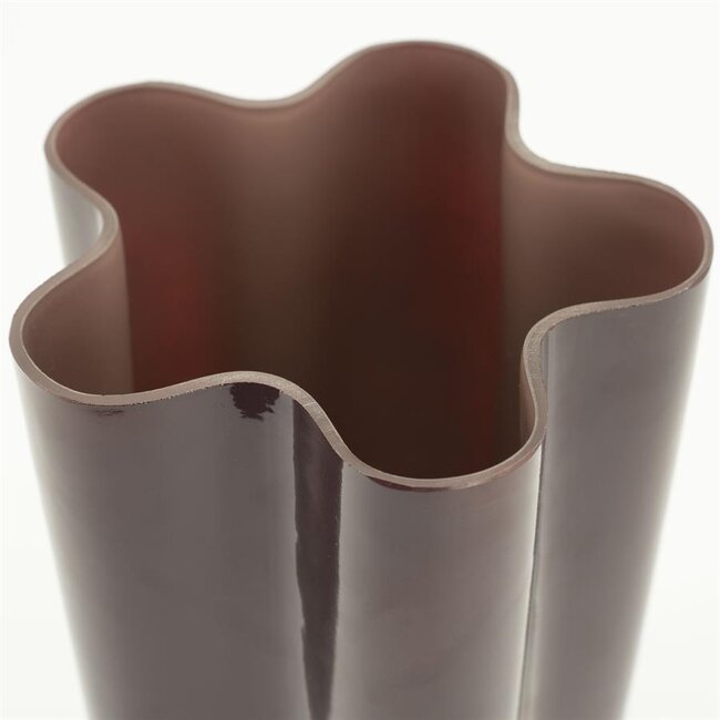 By Boo Vaas Flori – Paars / bruin