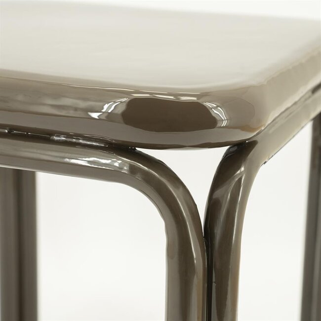 By Boo Bijzettafel Zilo - donkerbruin