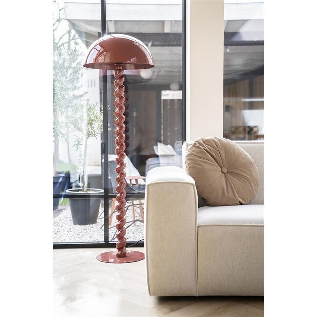 By Boo Vloerlamp Luox – koraalrood