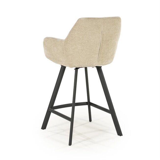 By Boo Barstoel Bliss with armleuning - taupe