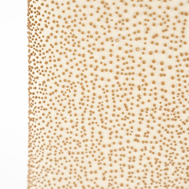 By Boo Vaas Dotangle groot - mosterd