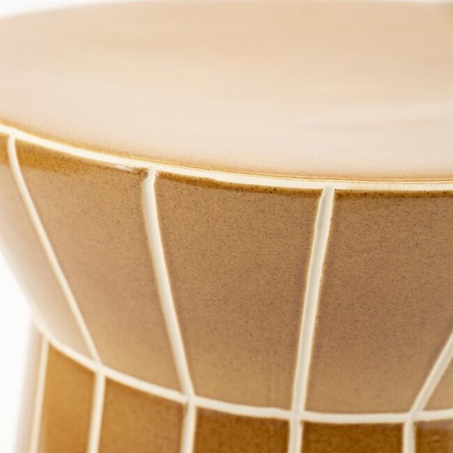 By Boo Bijzettafel TileTastic 2 - mosterd