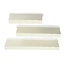 By Boo Wandplank Prinz set van 3 - beige