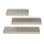 By Boo Wandplank Prinz set van 3 - taupe