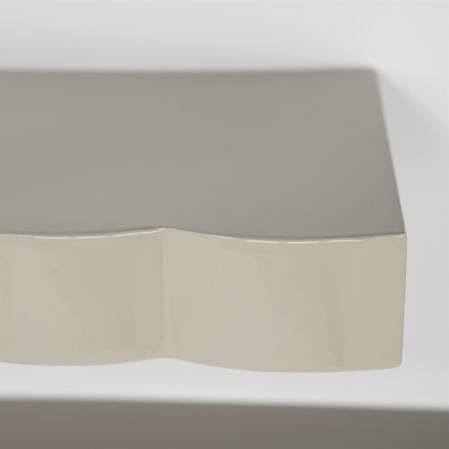 By Boo Wandplank Prinz set van 3 - taupe