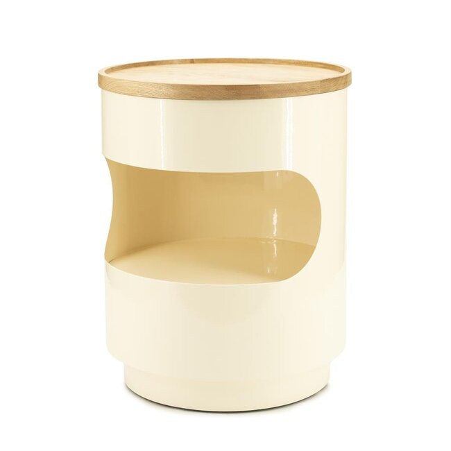 By Boo Bijzettafel Tondo - beige