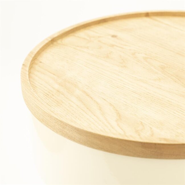 By Boo Bijzettafel Tondo - beige