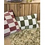 By Boo Kussen Twist 45x45 cm - burgundy