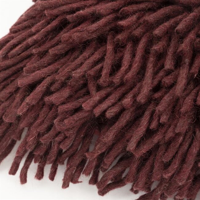 By Boo Kussen Moppy - burgundy