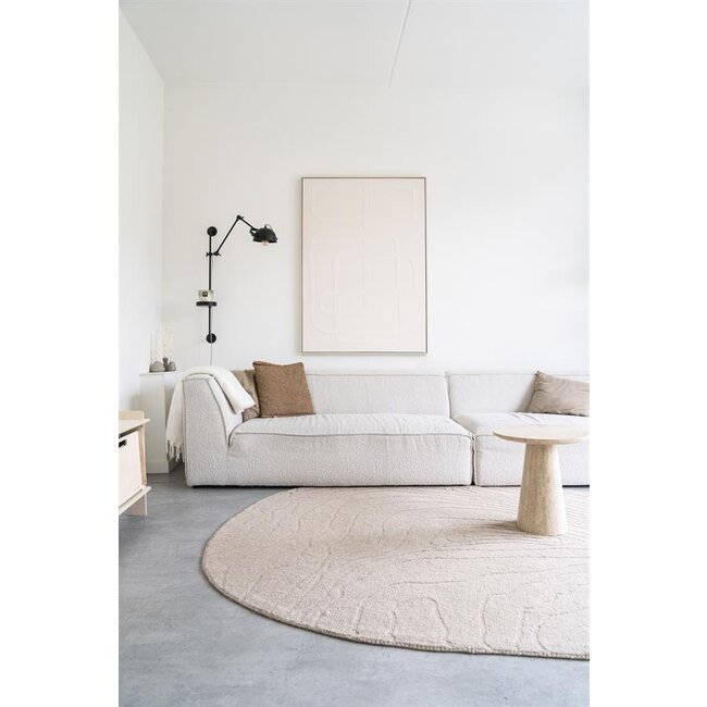 By Boo Vloerkleed Pebble - beige