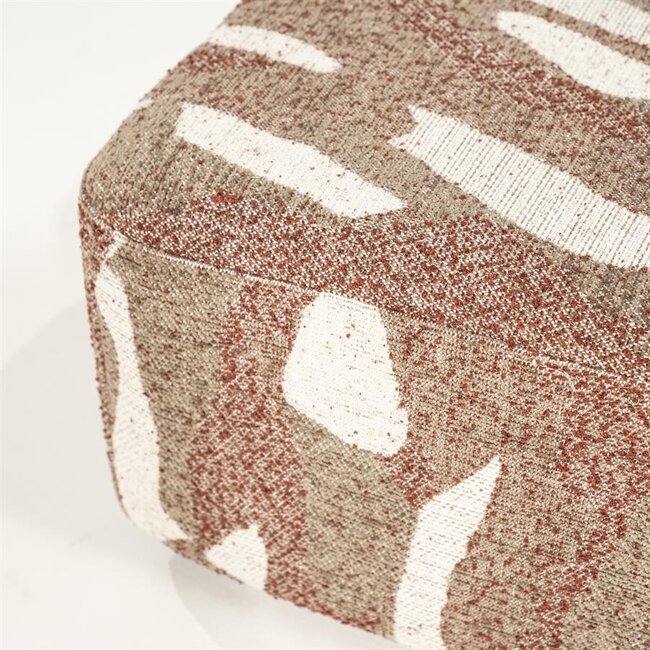 By Boo Hocker Rytm groot - rood