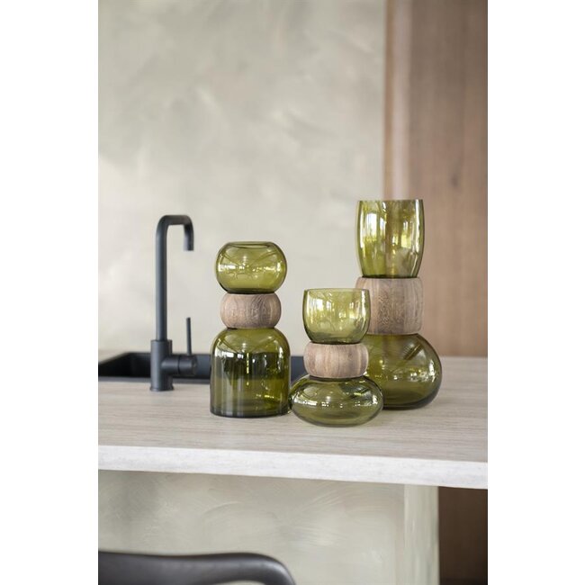 By Boo Vaas Verra medium - groen